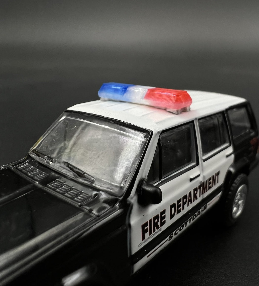 2 Pack 1/64 Code 3 MX7000 Blue Red Lightbar Greenlight Police Sheriff Patrol1