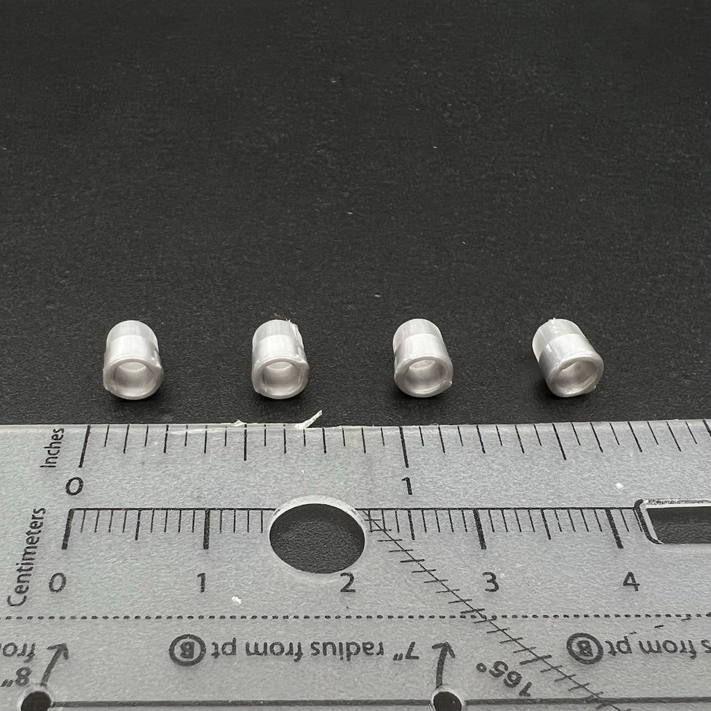 4 Pack 1/50 Vintage Clear Beacon Ray Lightbar Police Sheriff State Patrol Fire1