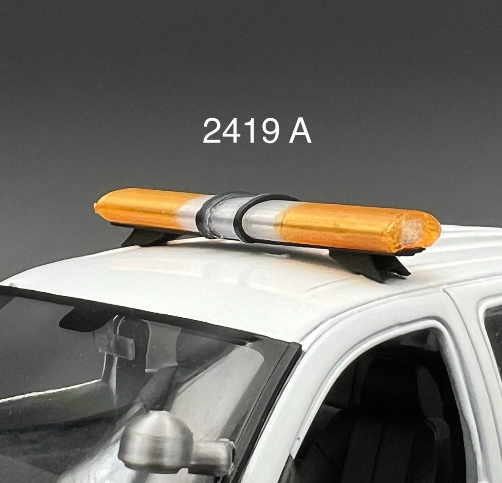 1/24 1/25 LED Compatible JetStream JetStrobe Lightbar Amber Clear Tow Work Truck0