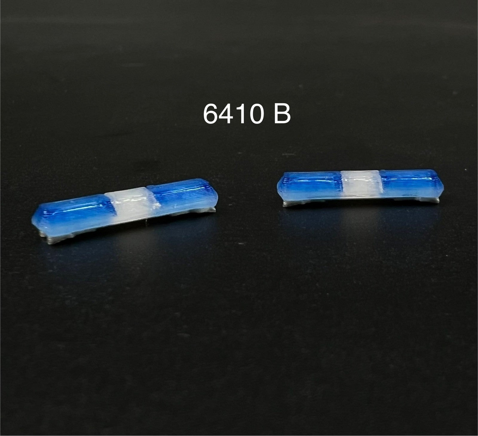 2 Pack 1/64 Blue Code 3 MX7000 Lightbar Greenlight Fire EMS Paramedic Ambulance0