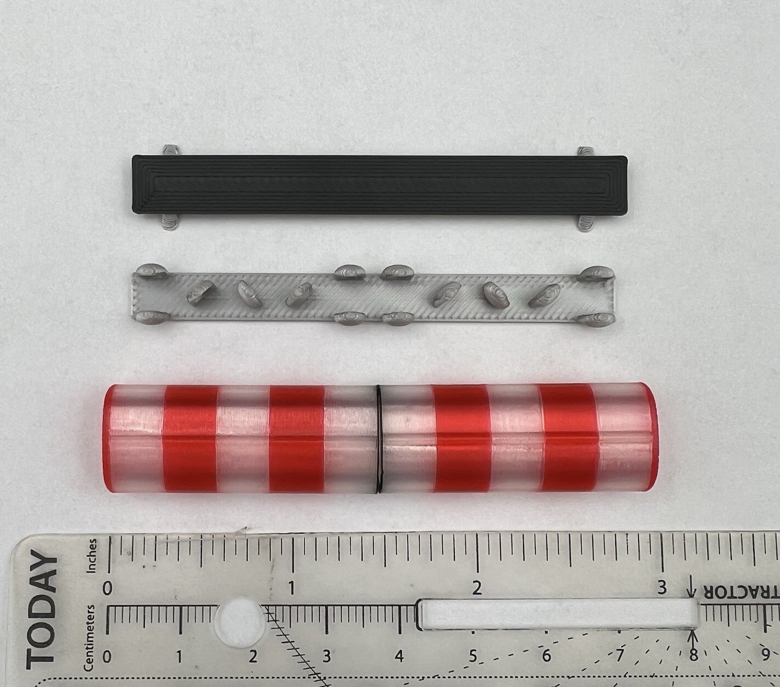 1/18 LED Ready AeroDynic Lightbar Alternating Clear Red Fire EMS Ambulance2