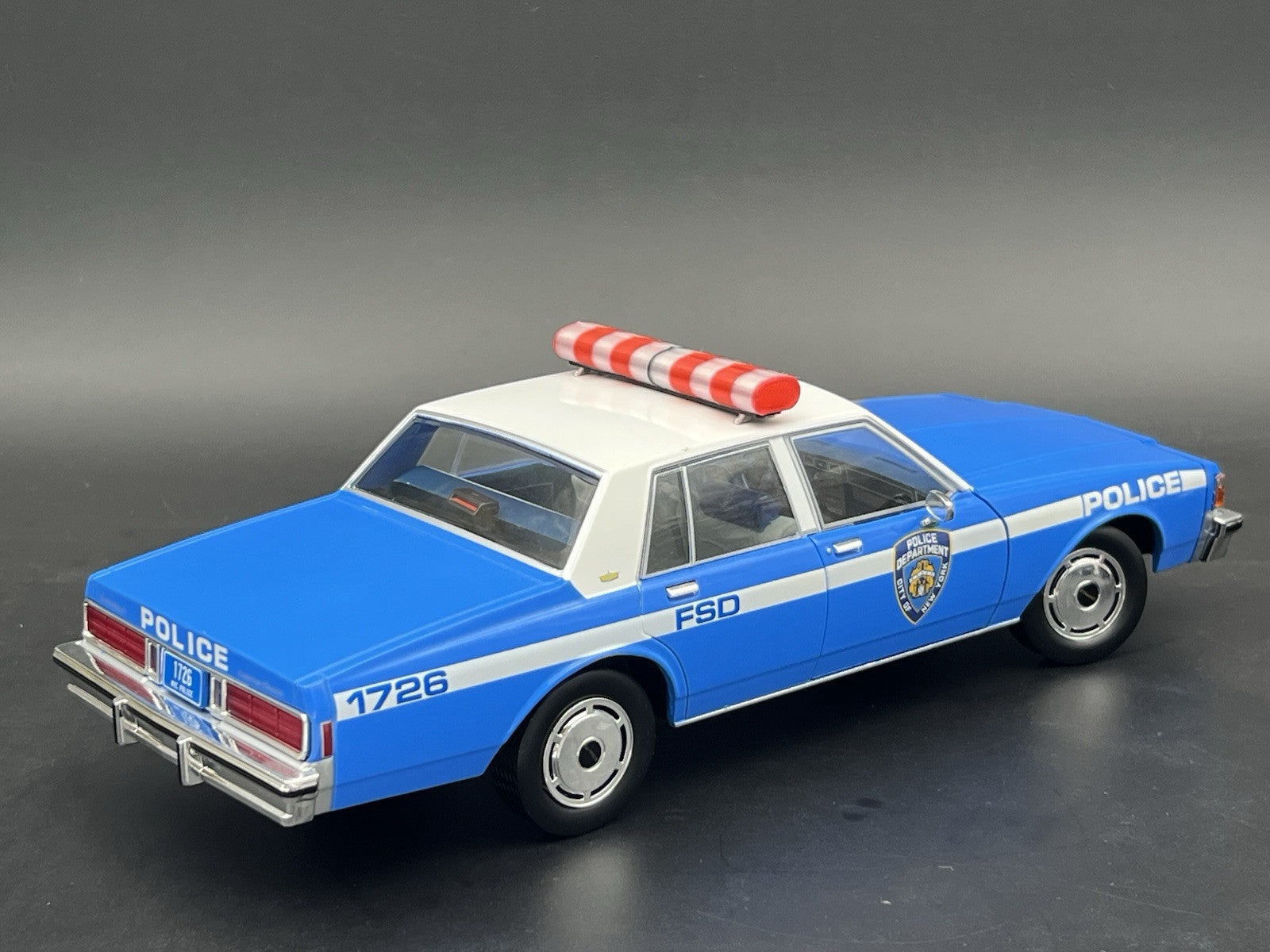 1/24 1/25 LED Ready AeroDynic Lightbar Alternating Clear Red Fire EMS Ambulance15