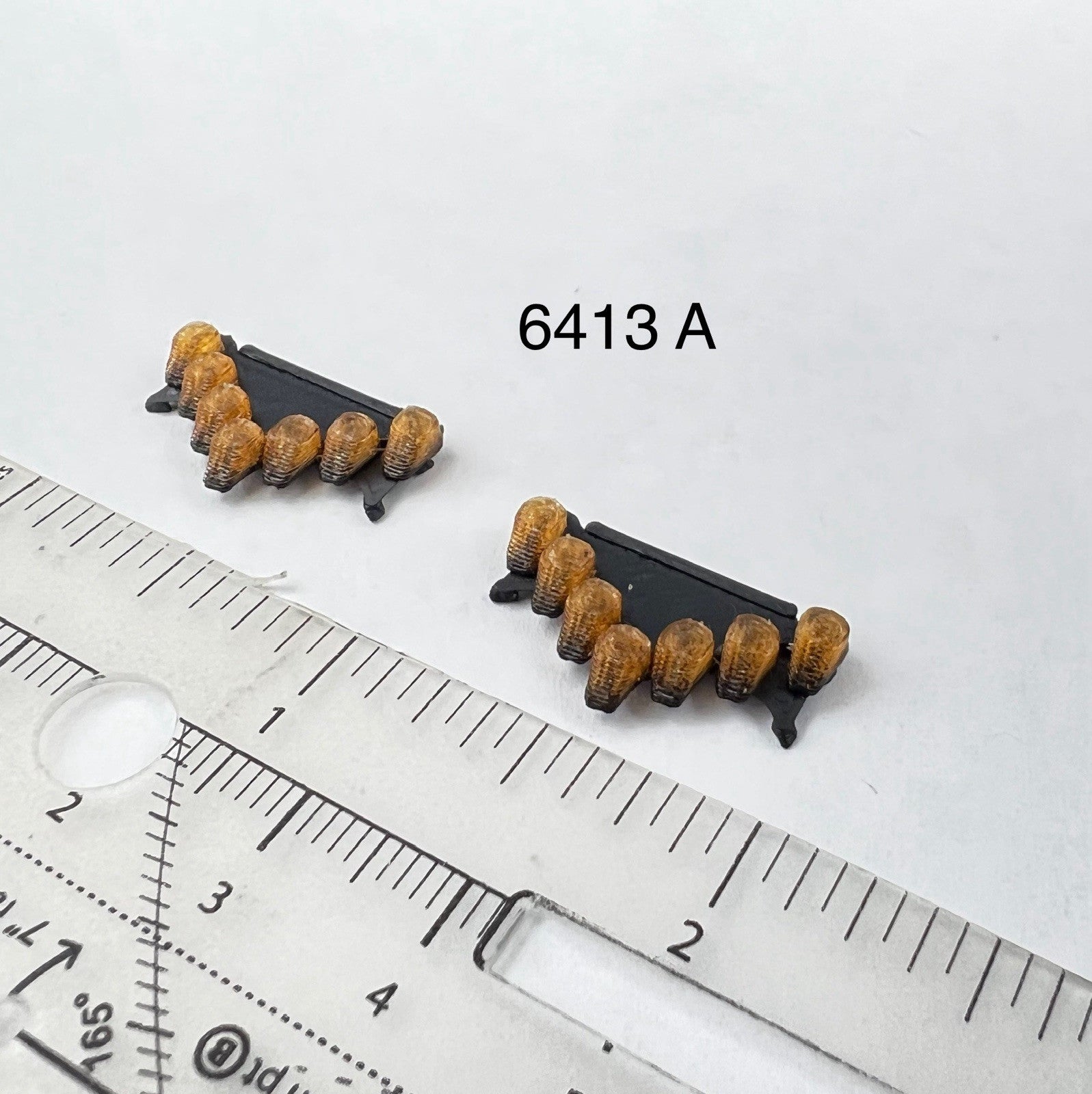 2 Pack 1/64 Vector Vision Amber Yellow Lightbar Tow Work Truck Construction0
