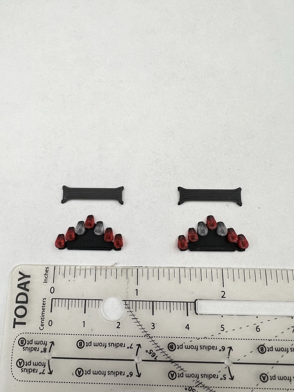 2 Pack 1/64 Red Vector Vision Lightbar Pre 2008 NYPD New York Police Sheriff17