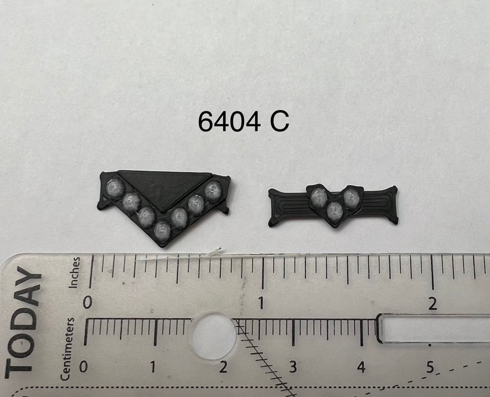 2 Pack 1/64 Federal Signal Vector Vision SLR Lightbar For Greenlight Police Cars0