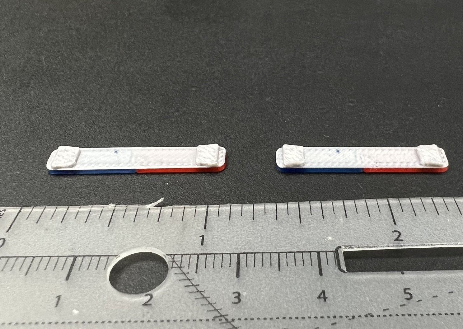 2 Pack 1/64 Whelen Long Blue Red Lightbar Code 3 Fire DCP Tow Truck Trailers4