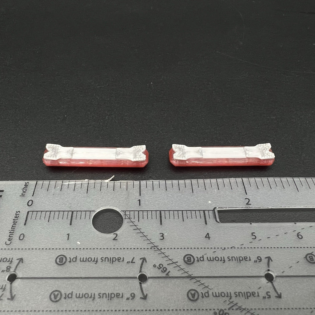 2 Pack 1/50 Red Code 3 MX7000 Lightbar Fire Truck EMS TWH WSI First Gear Sword1