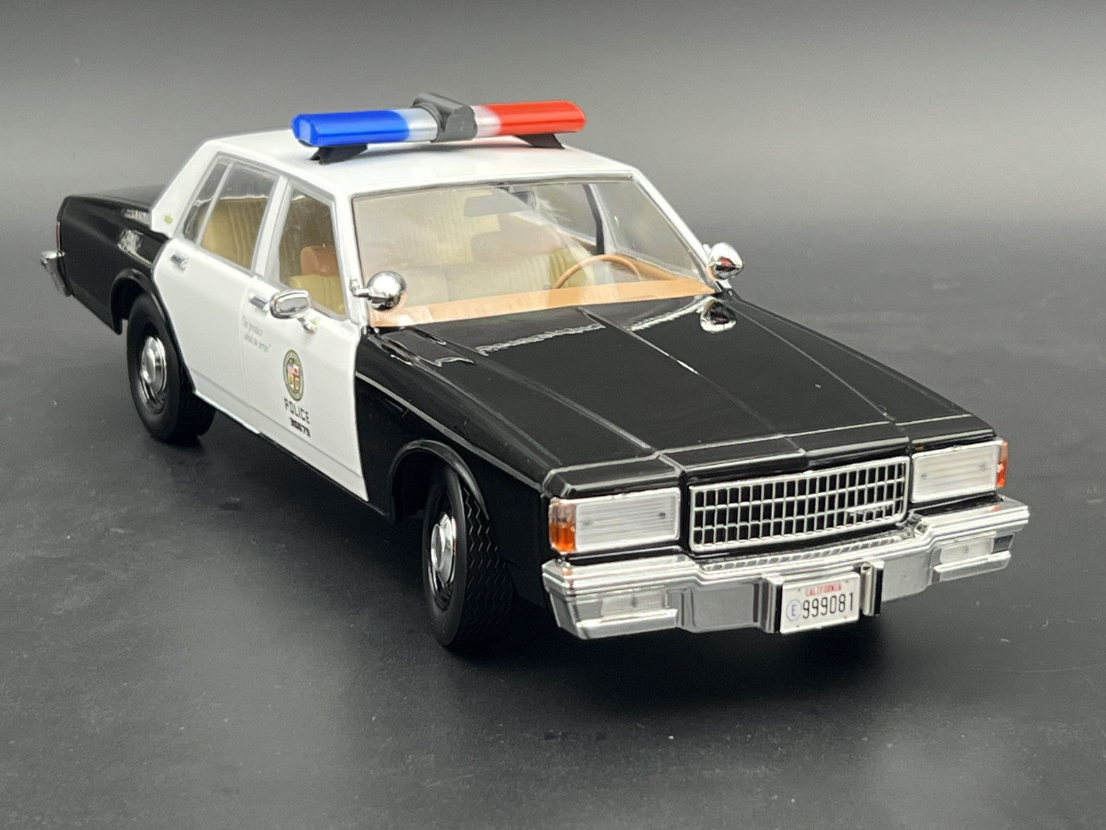 1/18 LED Ready Jetsonic Lightbar Blue Clear Red Police Sheriff Highway Patrol6