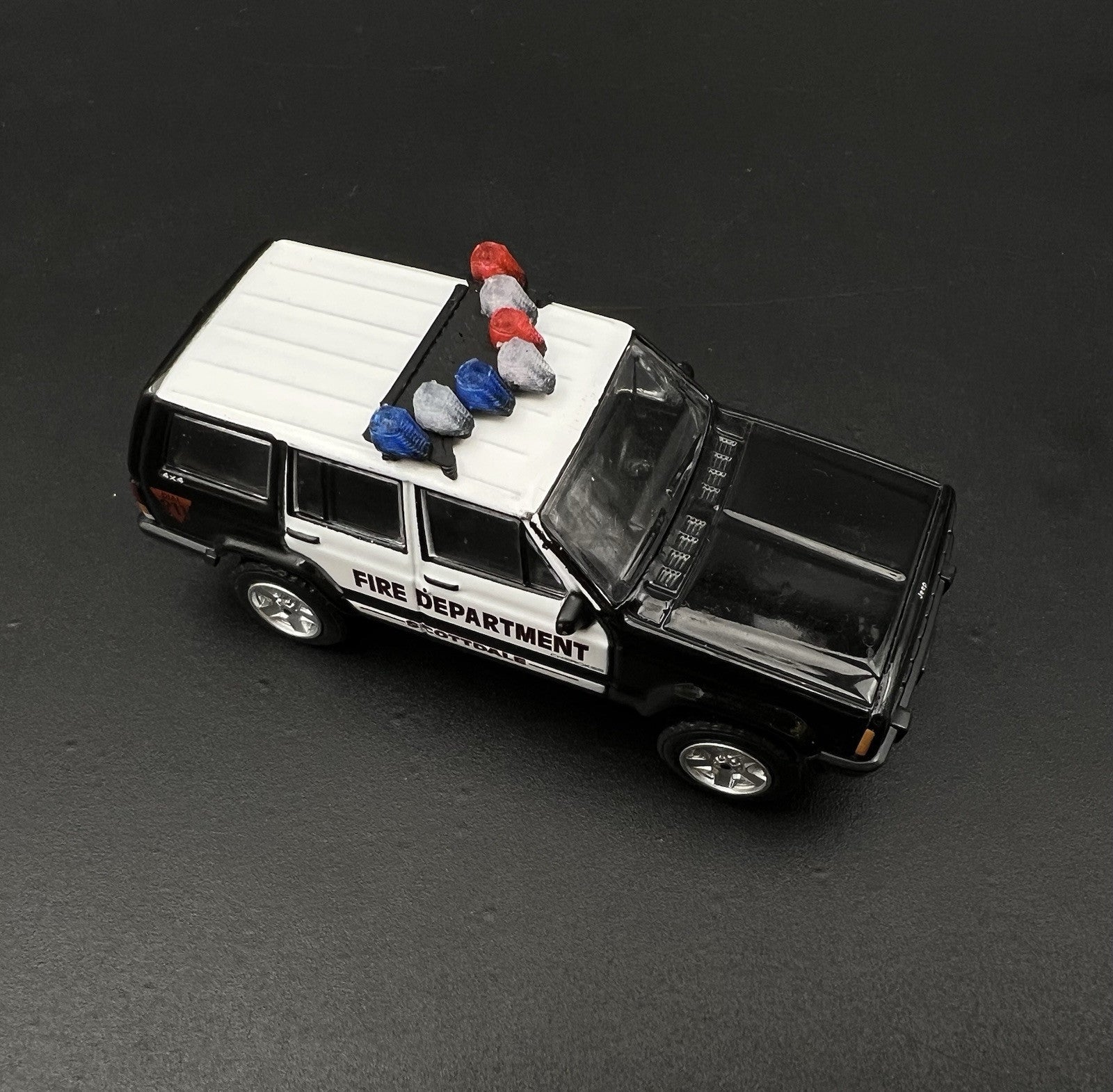 2 Pack 1/64 Blue Red Vector Vision Lightbar Police Sheriff Fire State Patrol8