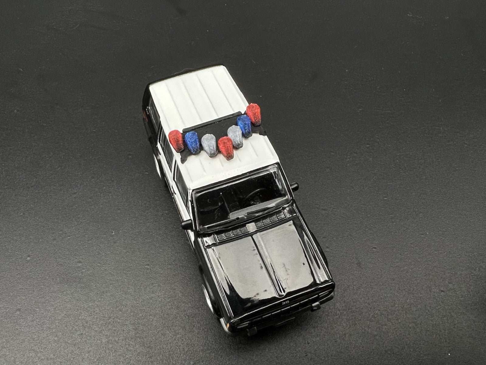 2-Pack 1/64 Scale Blue Red Vector Lightbar California Highway Patrol 6413 CHP12