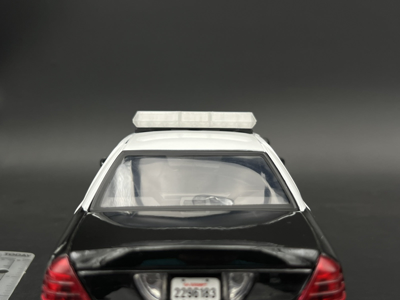 1/18 Scale Clear Code 3 MX7000 Lightbar W/ Internal Lens Police Sheriff Fire13