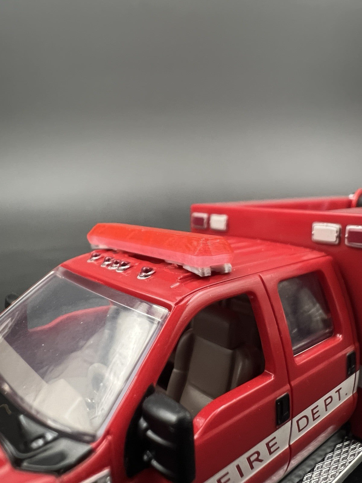 2 Pack 1/50 Red Code 3 MX7000 Lightbar Fire Truck EMS TWH WSI First Gear Sword2