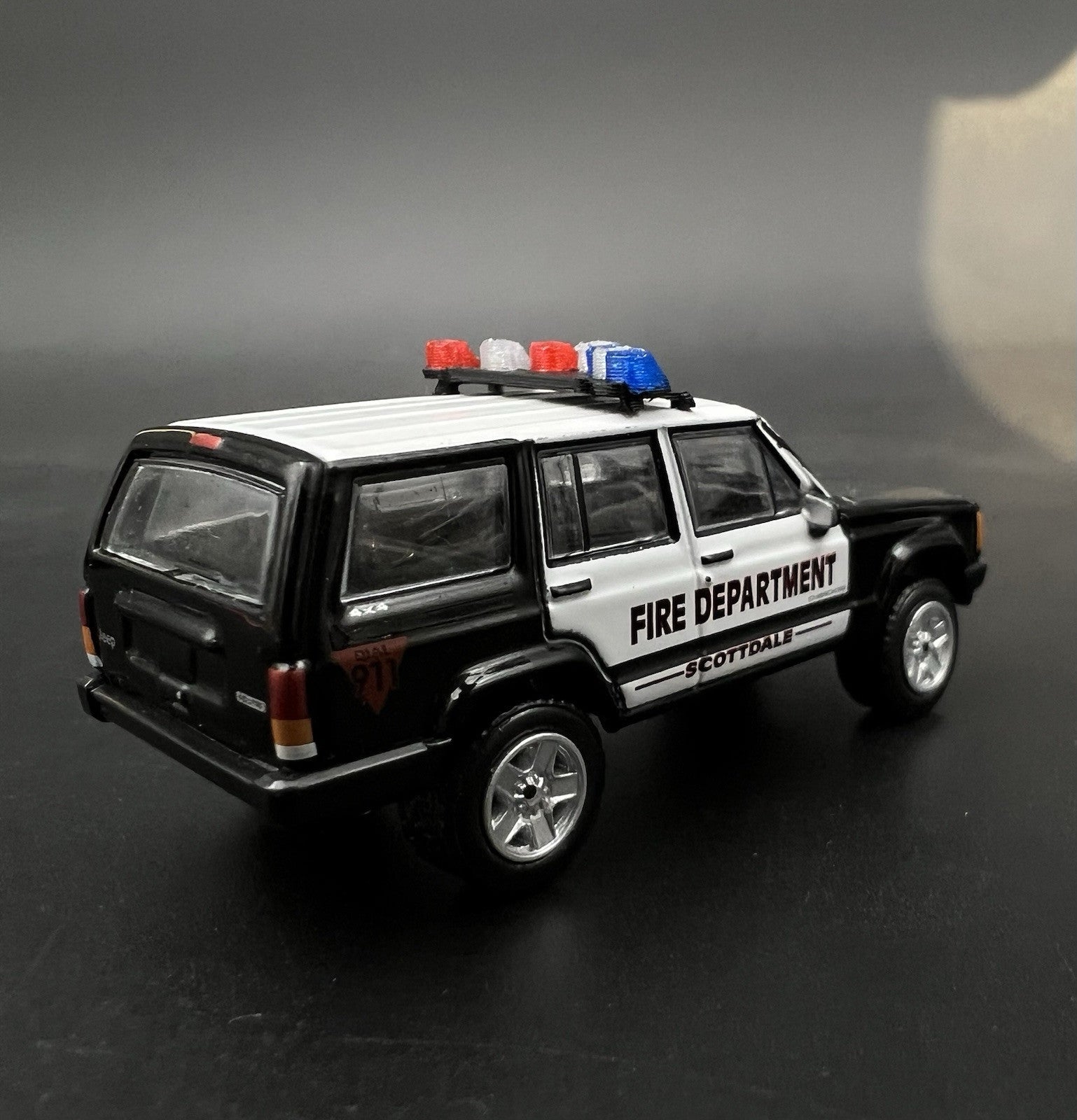2 Pack 1/64 Blue Red Vector Vision Lightbar Police Sheriff Fire State Patrol13
