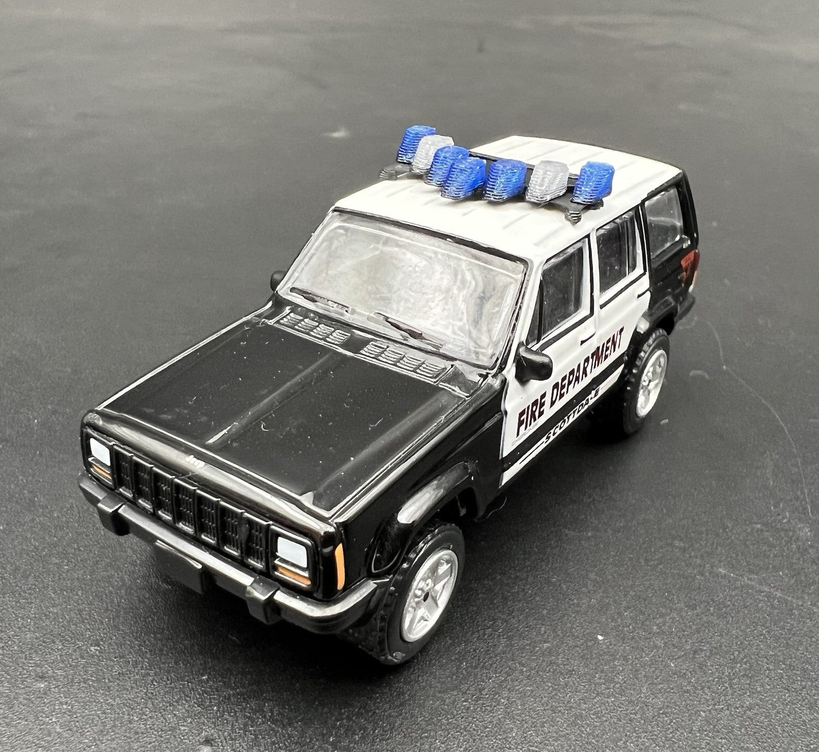 2 Pack 1/64 Blue Vector Vision Lightbar FHP Florida Highway Patrol State Police4