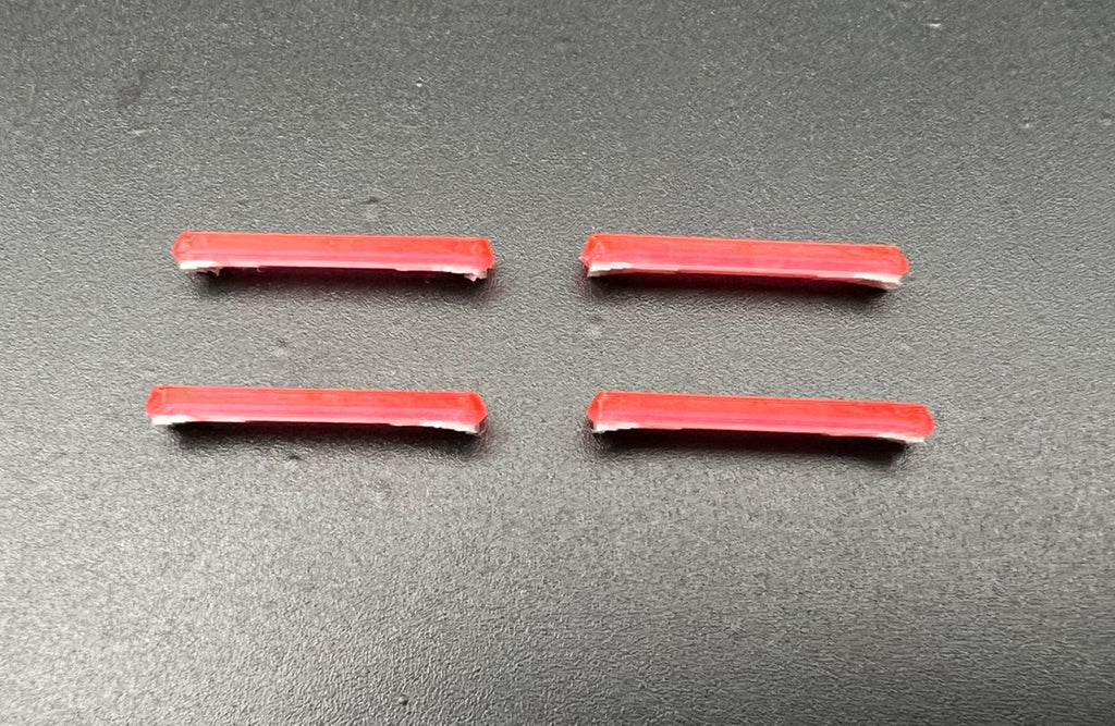 4 Pack 1/87 HO Scale Red Long Code 3 MX7000 Lightbar Police Fire Truck Ambulance1