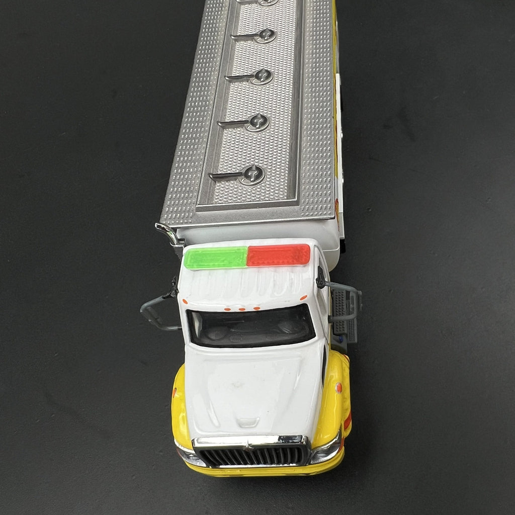 2 Pack 1/64 Whelen Long Green Red Lightbar Code 3 Chicago Fire Engine DCP Truck3