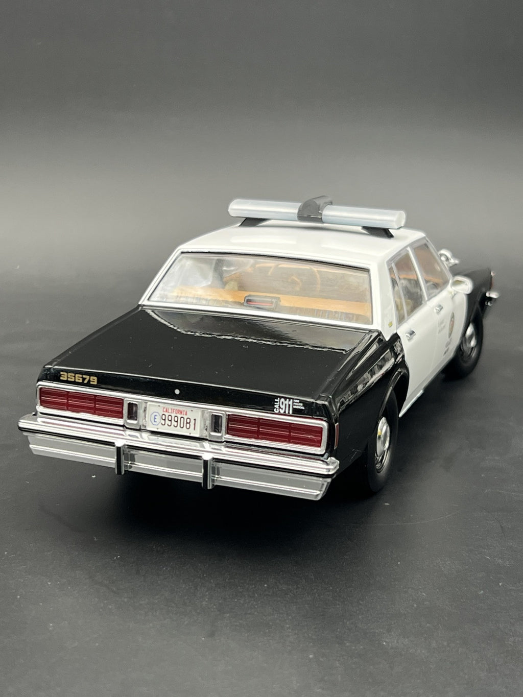1/18 LED Compatible Jetsonic Lightbar Clear Police Sheriff Highway Patrol8
