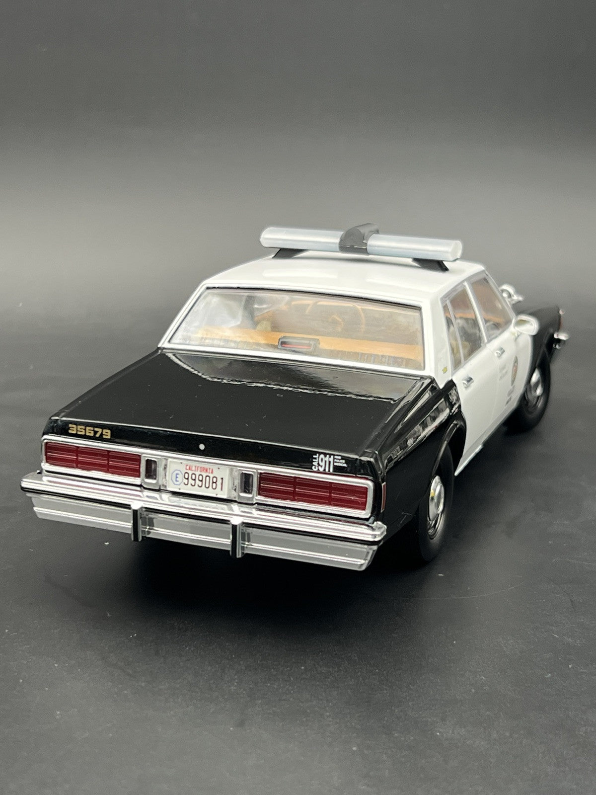 1/18 LED Compatible Jetsonic Lightbar Clear Police Sheriff Highway Patrol8