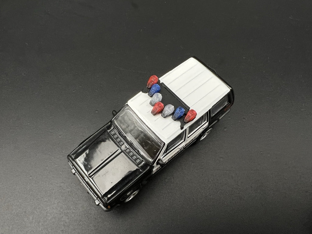 2-Pack 1/64 Scale Blue Red Vector Lightbar California Highway Patrol 6413 CHP11