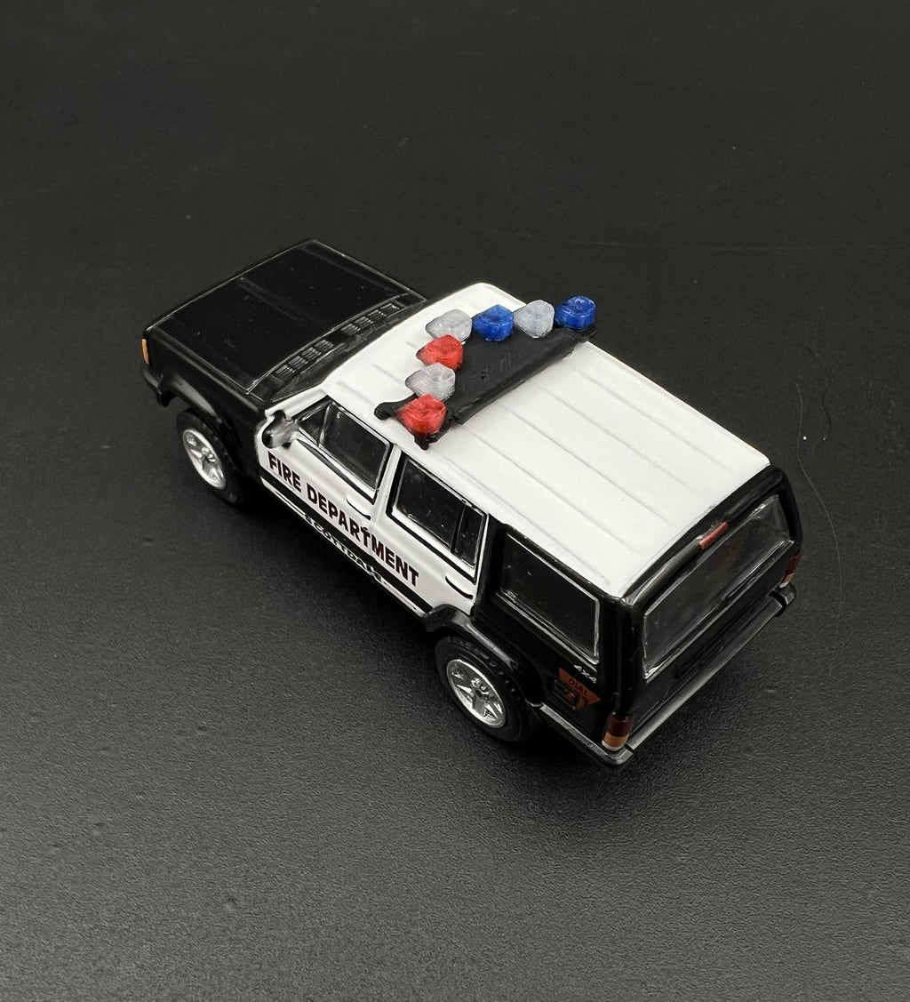 2 Pack 1/64 Blue Red Vector Vision Lightbar Police Sheriff Fire State Patrol5