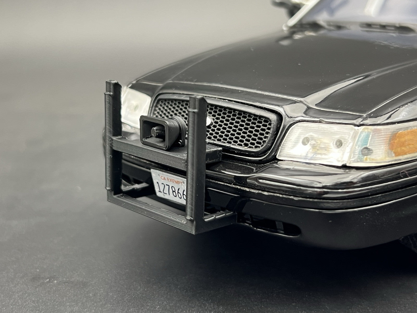 2-pack 1/64 Scale CHP Push Bumper Crown Vic California Highway Patrol 64555