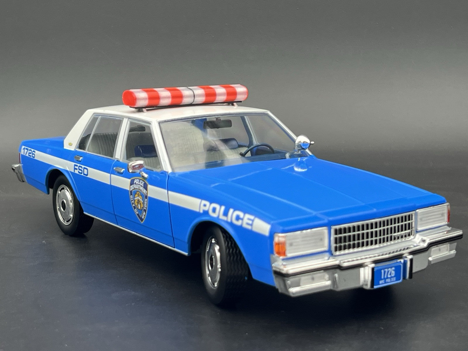 1/24 1/25 LED Ready AeroDynic Lightbar Alternating Clear Red Fire EMS Ambulance11