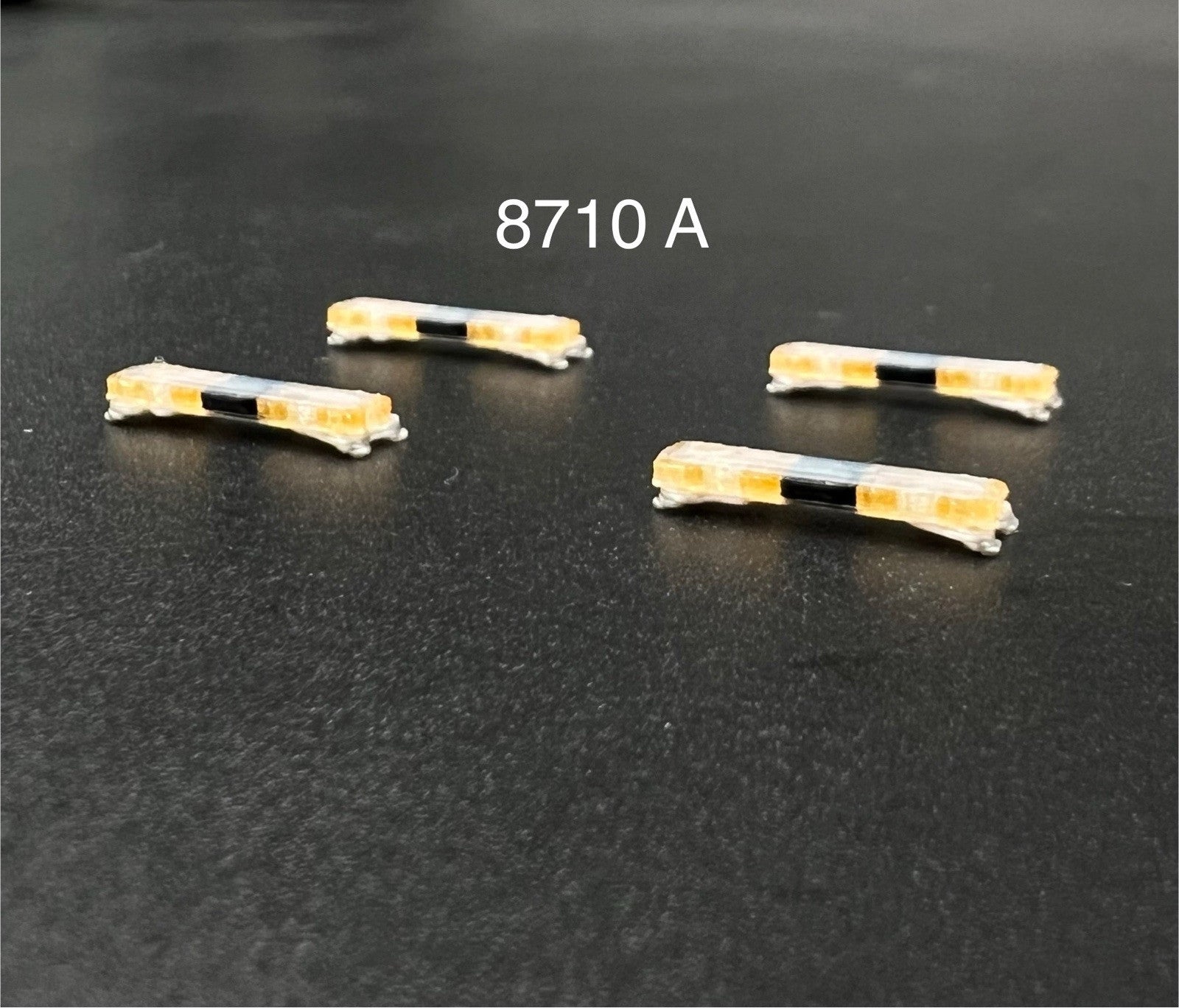 4 Pack 1/87 Whelen Edge Lightbar Amber Security Park Patrol Tow Work Truck SUV0