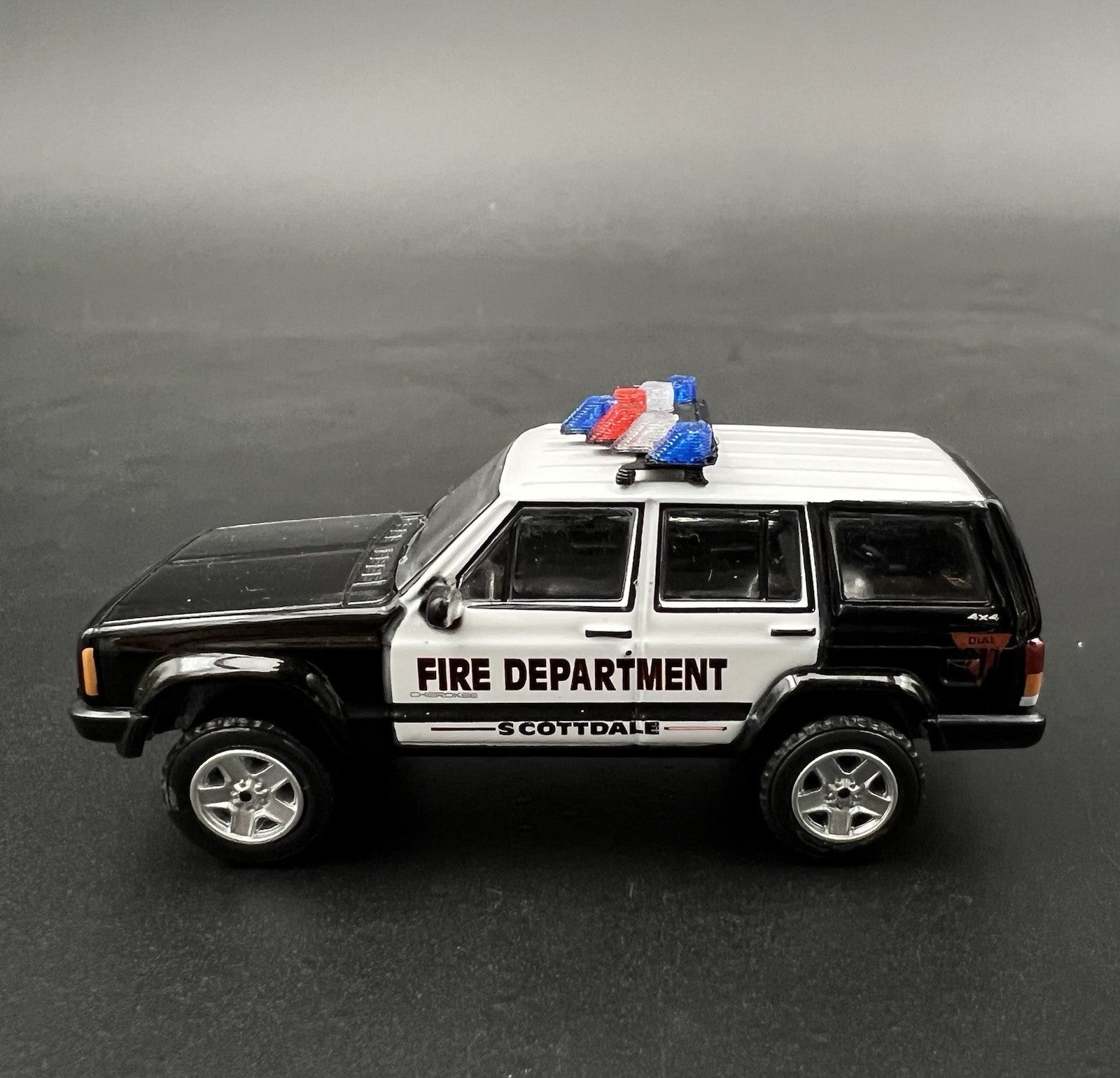 2 Pack 1/64 Blue Red Vector Vision Lightbar Police Sheriff Fire State Patrol3