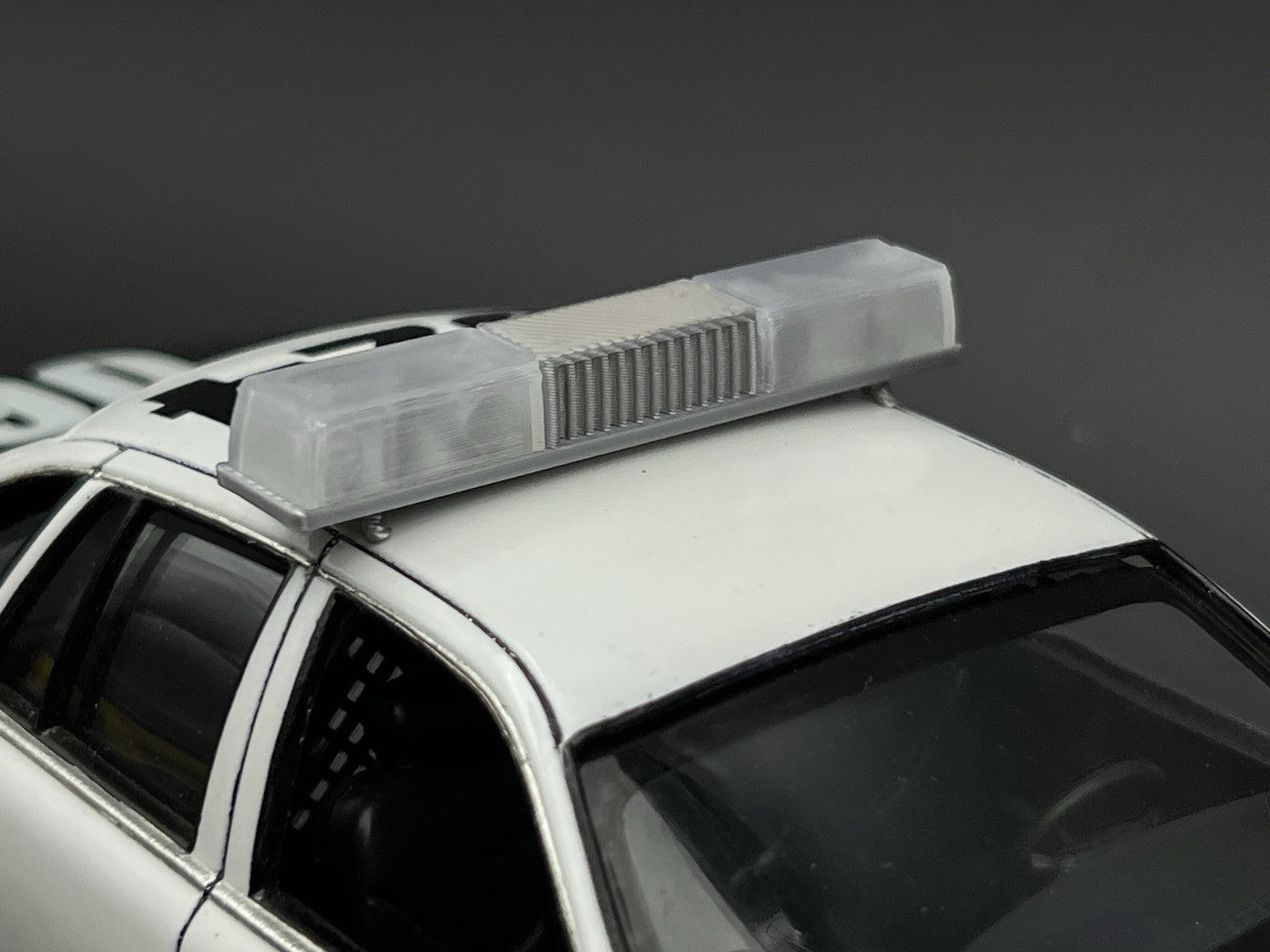 1/24 25 Clear Federal Signal Twinsonic Lightbar Police Sheriff Highway Patrol12