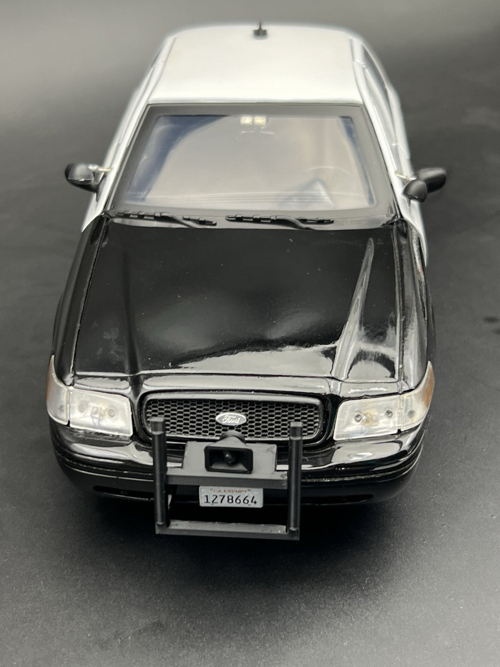 2-pack 1/64 Scale CHP Push Bumper Crown Vic California Highway Patrol 64557