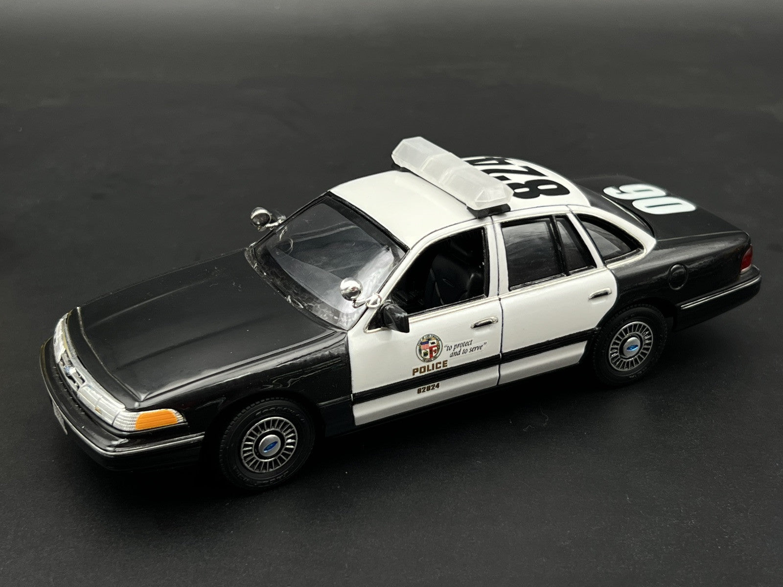 1/24 25 Scale Clear Code 3 MX7000 Lightbar LAPD LASD Sheriff Police7