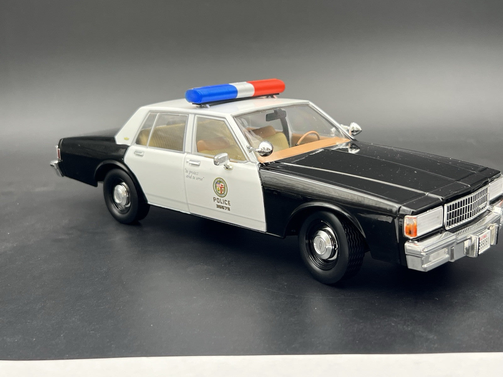 1/18 LED Ready AeroDynic Lightbar Cannonball Run Sheriff Blue Red Police CHP7