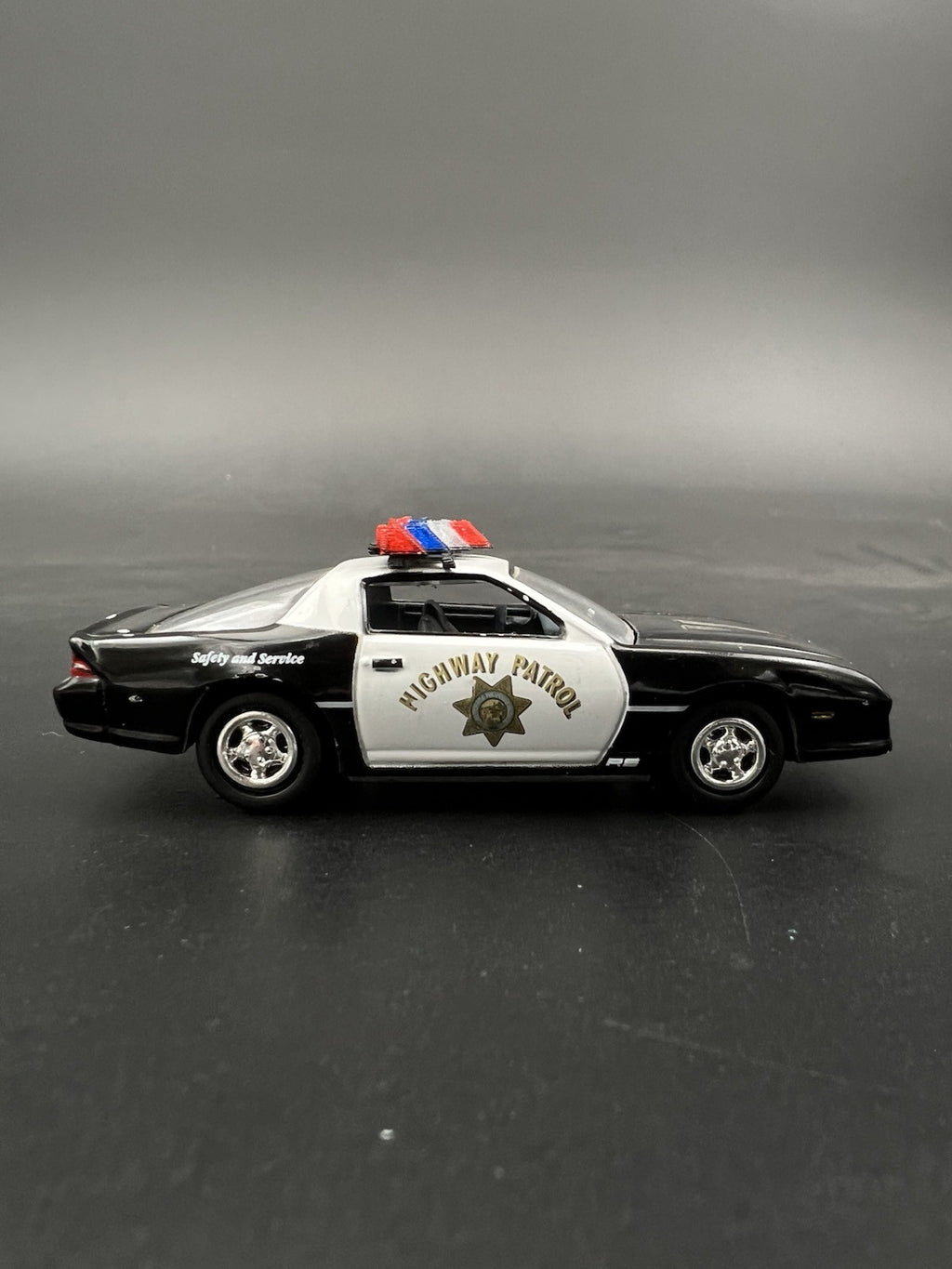 2-Pack 1/64 Scale Blue Red Vector Lightbar California Highway Patrol 6413 CHP6