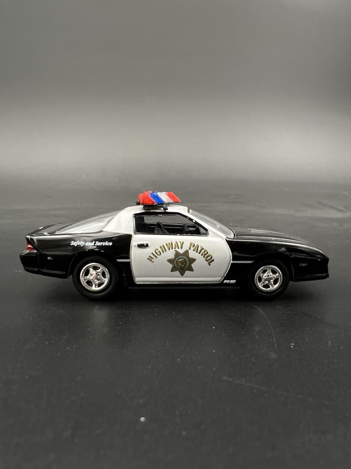 2-Pack 1/64 Scale Blue Red Vector Lightbar California Highway Patrol 6413 CHP6