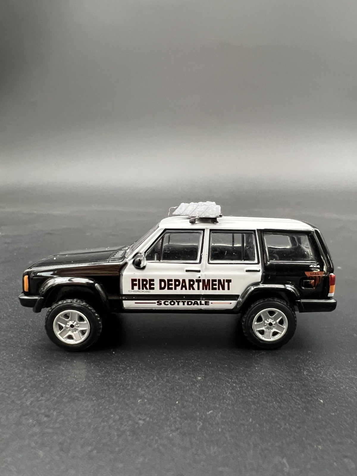 2 Pack 1/64 Federal Signal Old Vector Vision Lightbar For Greenlight Police Cars12