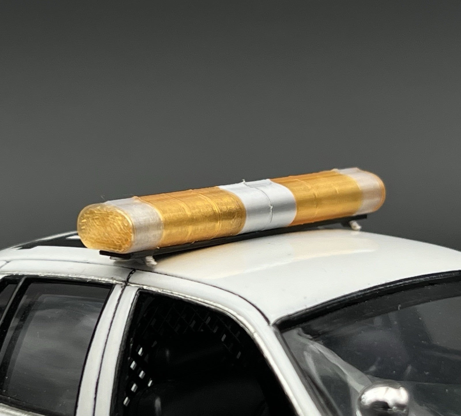 1/24 1/25 LED Compatible AeroDynic Lightbar Amber Clear Chrome Tow Work Truck3
