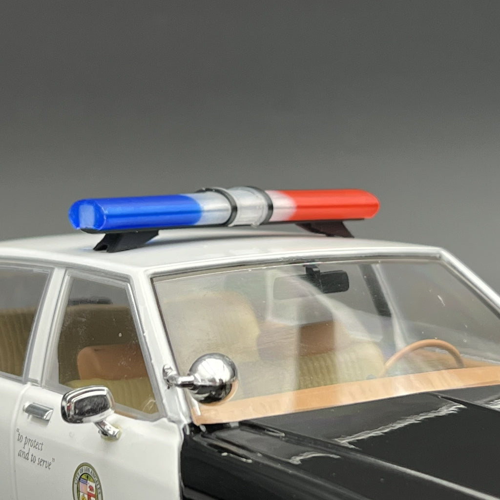 1/18 LED Ready Jetstrobe Jetstream Lightbar Blue Clear Red State Police Sheriff6