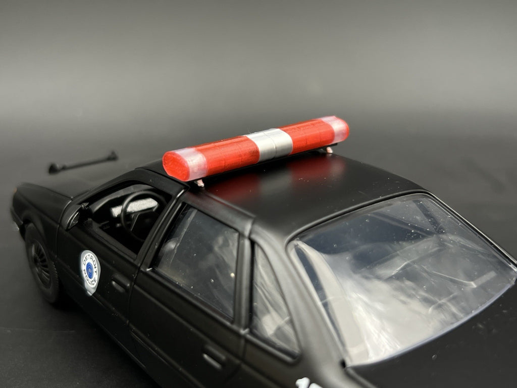 1/24 1/25 LED Compatible AeroDynic Lightbar NYSP Red Clear New York State Police2