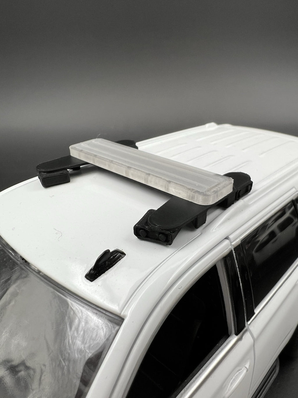 1/24 Lightbar Bracket w/ ALPR License Plate Reader Police Car SUV Sheriff8
