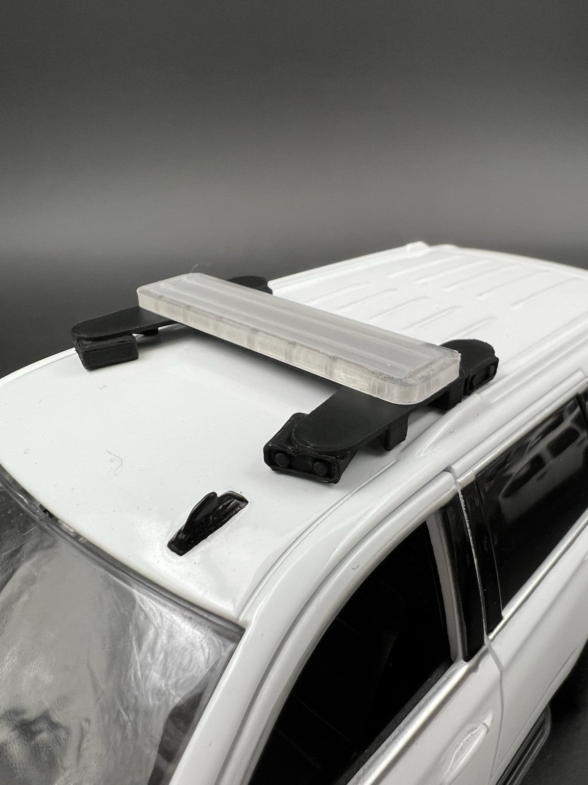 1/24 Lightbar Bracket w/ ALPR License Plate Reader Police Car SUV Sheriff8
