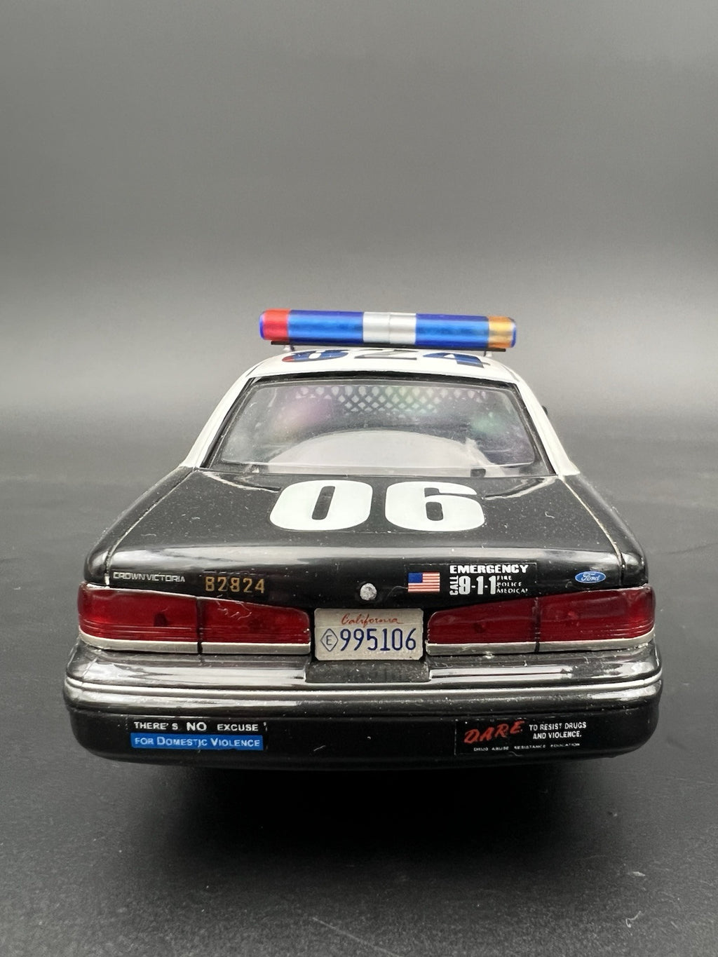1/24 1/25 LED Ready AeroDynic Lightbar Blue West Virginia State Police WVSP8